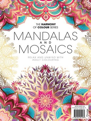 Cover image for Colouring Book: Mandalas and Mosaics: Colouring Book Mandalas and Mosaics